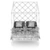 Large Metal Bed