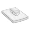 Cutted brie cheese
