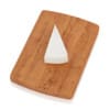 Cutted brie cheese