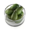 Bowl of avocado fruits