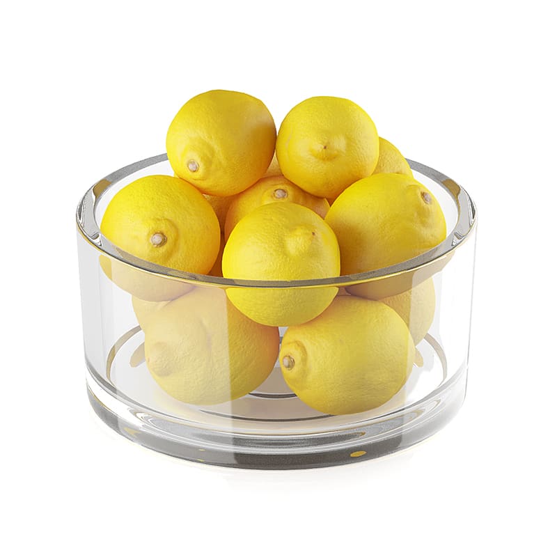 Bowl of lemon fruits