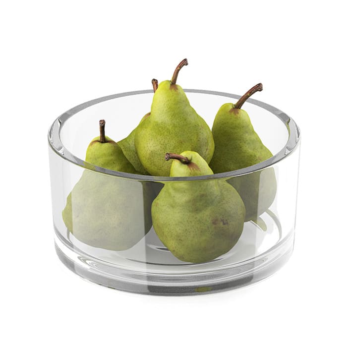 Bowl of pear fruits
