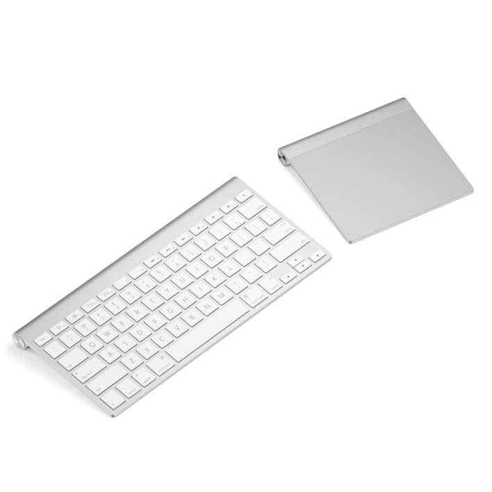 Keyboard with touchpad