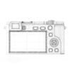 Silver digital camera