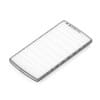 Smartphone in leather case
