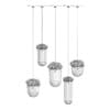 Plants in Metal Hanging Pots