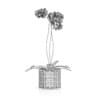 Orchid Flower in Hexagonal Pot