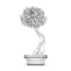 Flowering Tree in Concrete Vase
