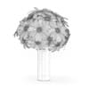 3d Daisies in Glass Vase