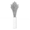 3d Violet Lupine in Glass Vase