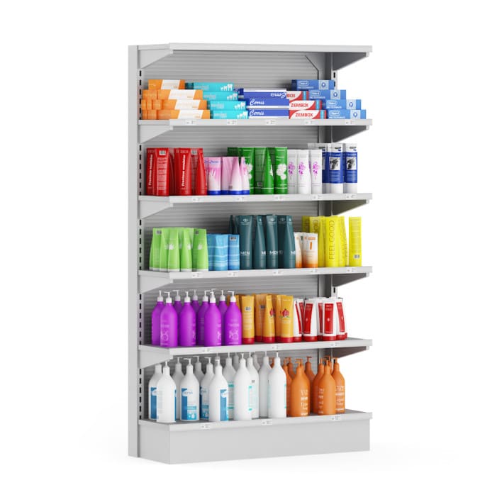 3d Market Shelf - Cosmetics