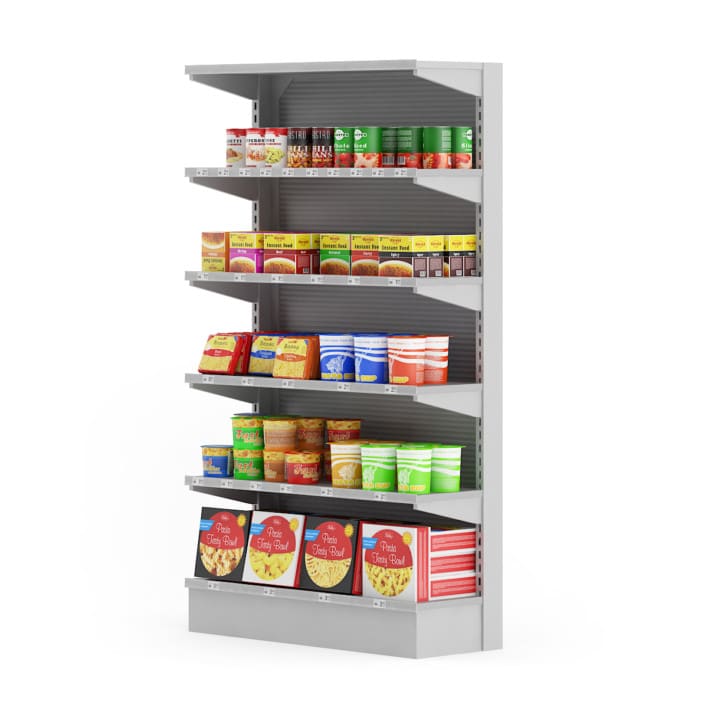 3d Market Shelf - Instant Foods