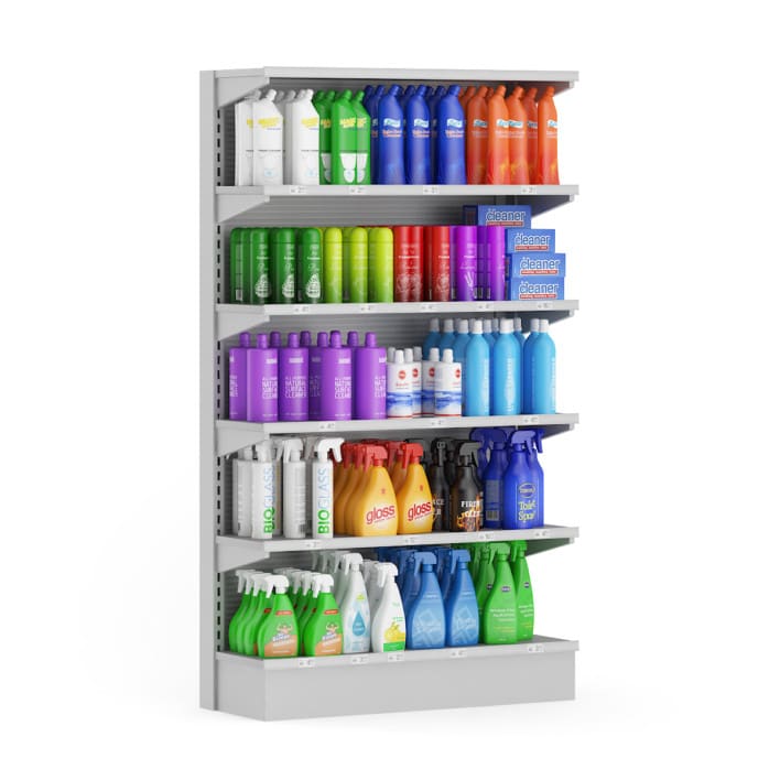3d Market Shelf - Cleaning Products