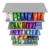 3d Market Shelf - Cleaning Products