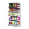 3d Market Shelf - Milk and Juices