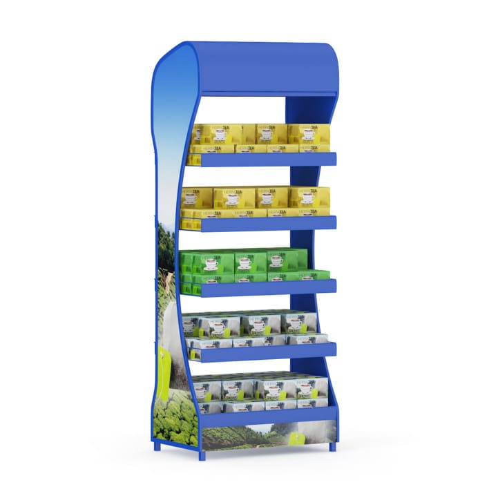 Market Shelf - Tea Boxes