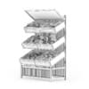 3d Market Shelf - Vegetables