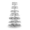 3d Glass Stand with Sweatrolls and Cakes