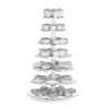 3d Glass Stand with Sweatrolls and Cakes