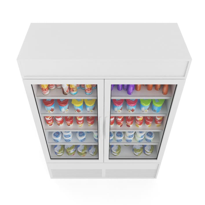 3d Market Refrigerator