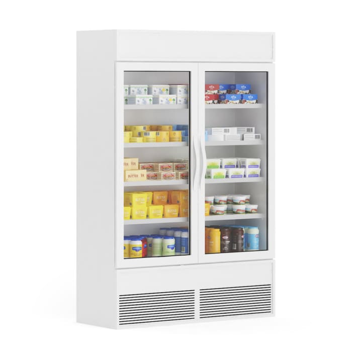 3d Market Refrigerator