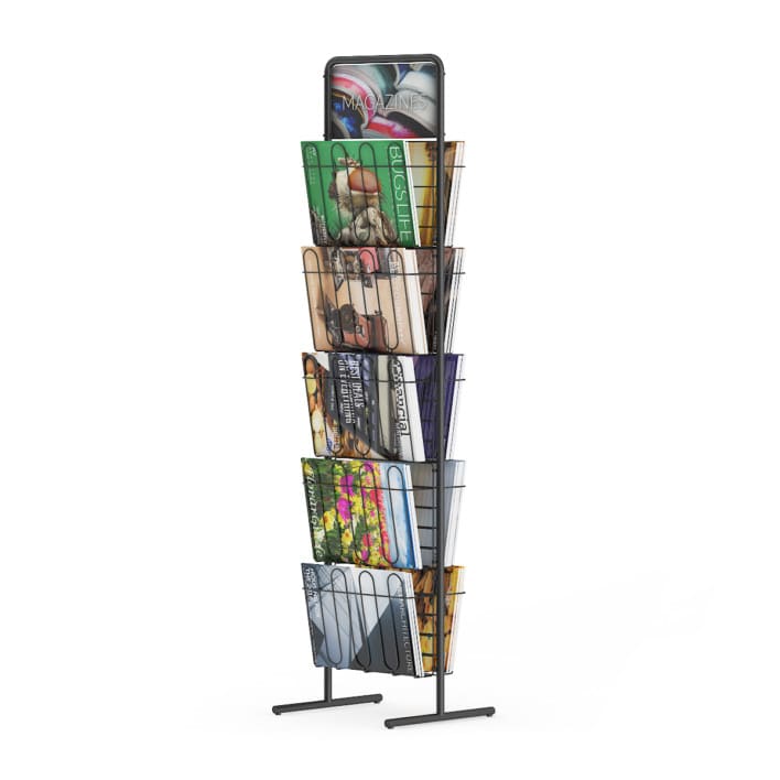 3d magazine stand