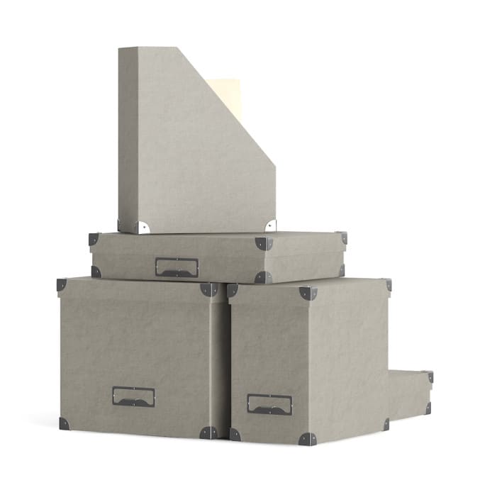 3d Grey Boxes