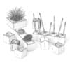 3d Desk Utensils