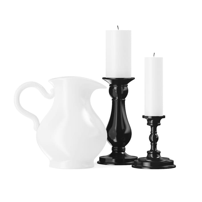 3d Two Candles and a Jug