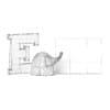 3d Black Shelf Decorations