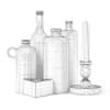 3d Vases and Candles