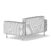 3d Dark Grey Armchair