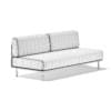 3d Grey Sofa with Wooden Frame