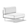 3d Grey Chair with Wooden Frame
