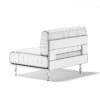 3d Grey Chair with Wooden Frame