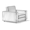 3d Grey Armchair