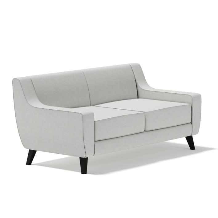 Light-Grey Two Seat Sofa