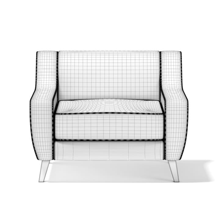 Light-Grey Armchair