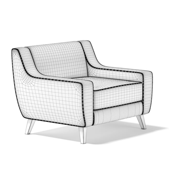 Light-Grey Armchair