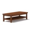 3d Wooden Rectangular Coffee Table