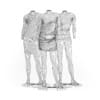 Store Mannequins with Dresses