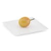 Granadilla on White Plate