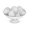 Persimmon Fruits in Glass Bowl