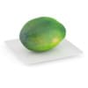 Papaya on White Plate