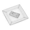 Slice of Sausage Roll on White Plate