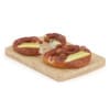 Pretzels on Wooden Board