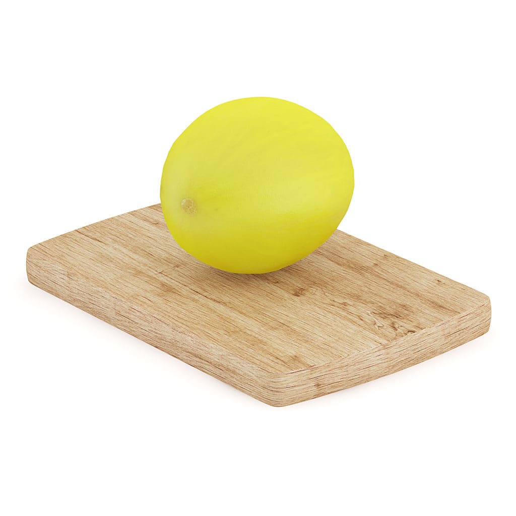 Yellow Melon On Wooden Board willow-tree-09-cgaxis-3d-models-pbr-hdri-for-your-3d