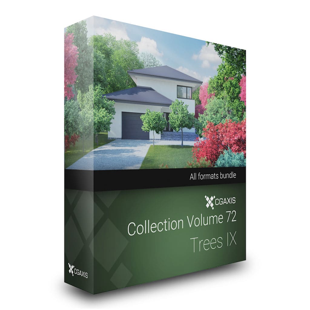 CGAxis Models Volume 72 Trees IX