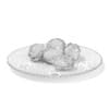 Walnuts on White Plate
