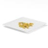 Peanuts on White Plate